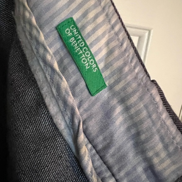 Wide leg flare crisp trouser jean - Picture 5 of 9